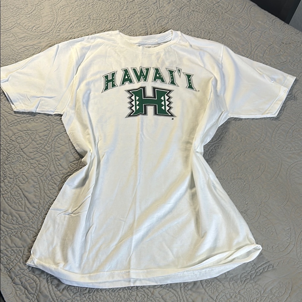 Hawai'i White Short Sleeve Tee